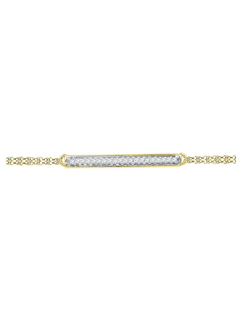 FB JEWELS Solid Adjustable Cord Metal 1/2 Inch Tall Bracelet 